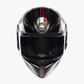 K1 S LAP MATT BLACK/GREY/RED WCL Helmet
