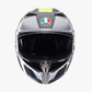 K3 SHADE GREY/YELLOW FLUO HELMET WCL Helmet