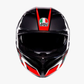 K3 STRIGA BLACK/GREY/RED HELMET WCL Helmet