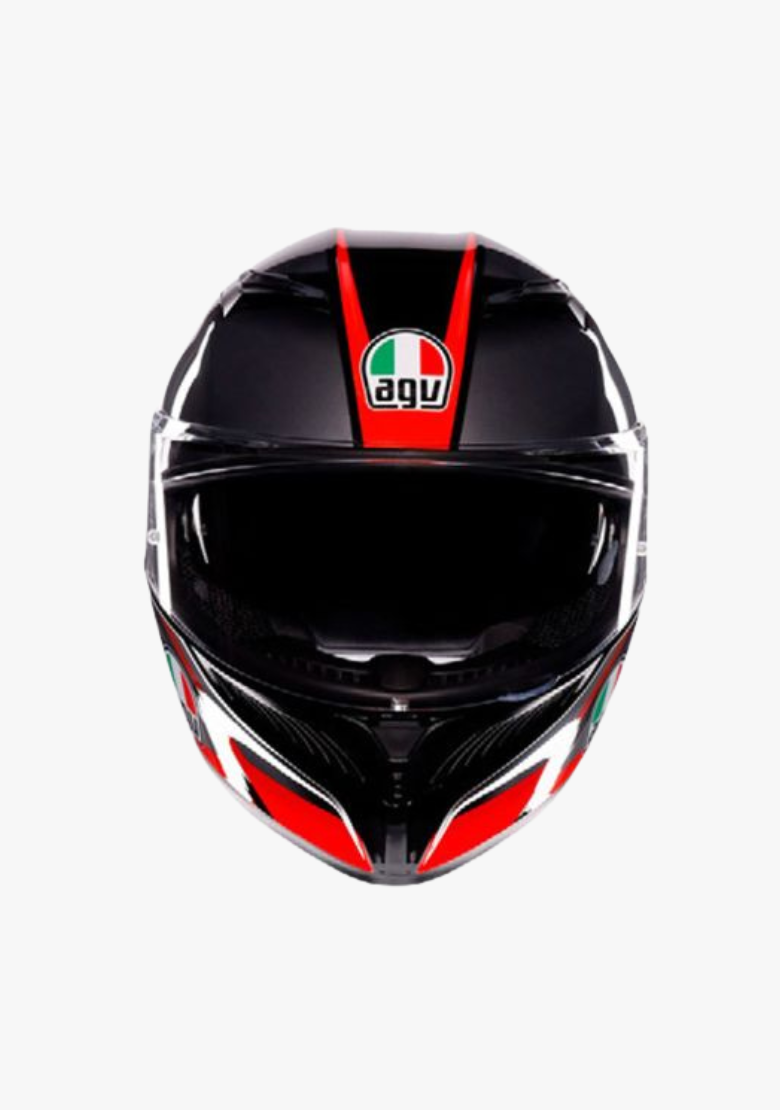 K3 STRIGA BLACK/GREY/RED HELMET WCL Helmet