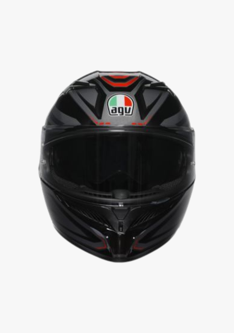 K3 SYTH BLACK/RED HELMET WCL Helmet