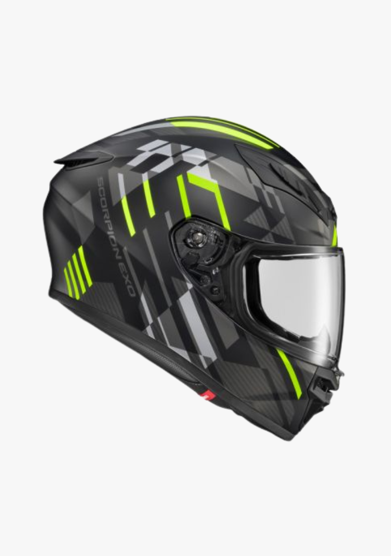 SCORPION EXO-R430 HELMET PARADOX GREY/HI-VIS WCL Helmet