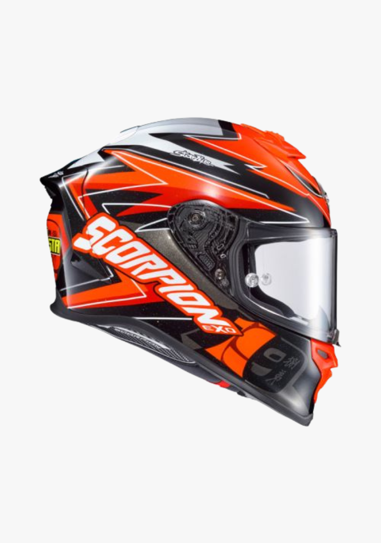 SCORPION EXO-R1 AIR HELMET BAUTISTA RED WCL Helmet