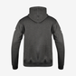 WCL Armoured Kevlar Lined Motorcycle Riding Hoodie - Charcoal Gray