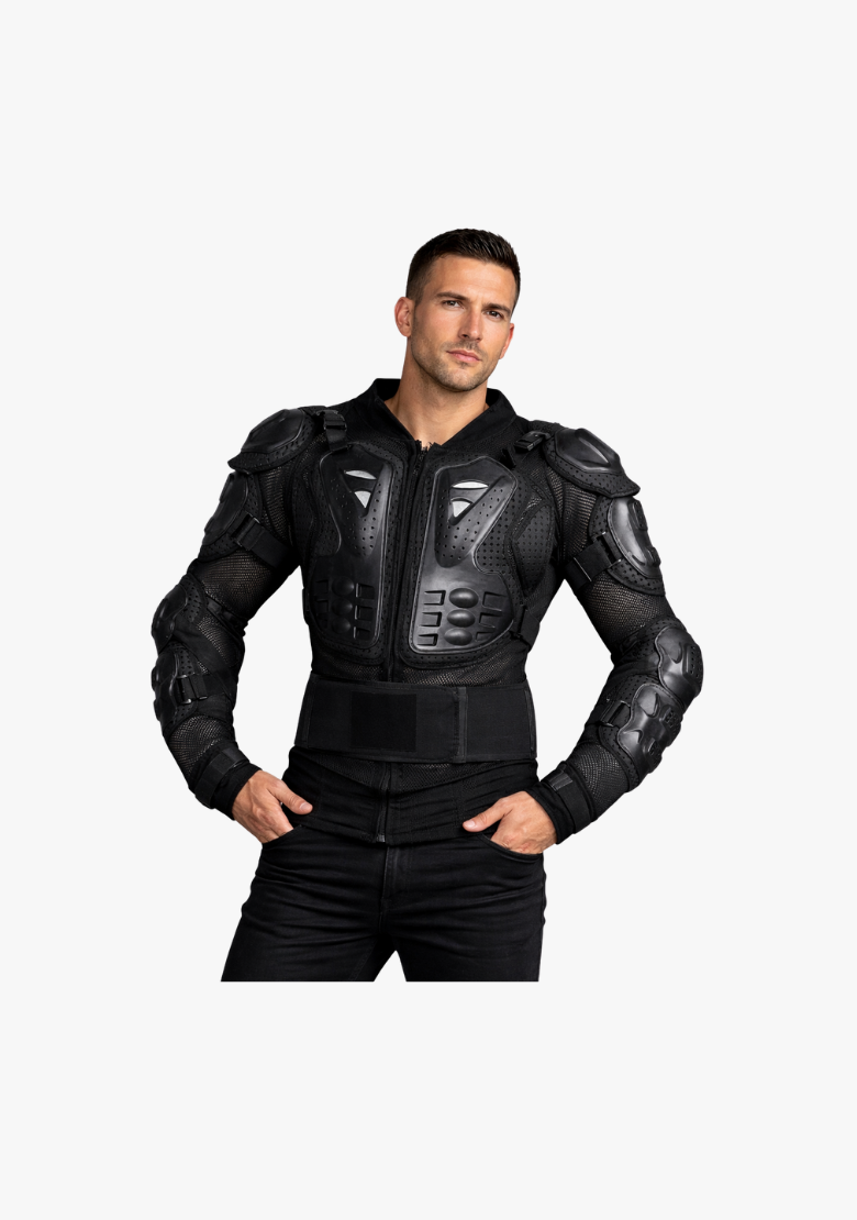 WCL Motorcycle Full Body Armor Jacket, Motocross Armor Jacket