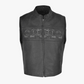 Club Style Vest with Skulls