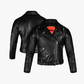 Classic Women's Biker Style Fashion Leather Jacket