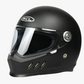 WCL 788 Full Face Motorcycle Helmet -  Quick Release Buckle, DOT Approved - Mattblack