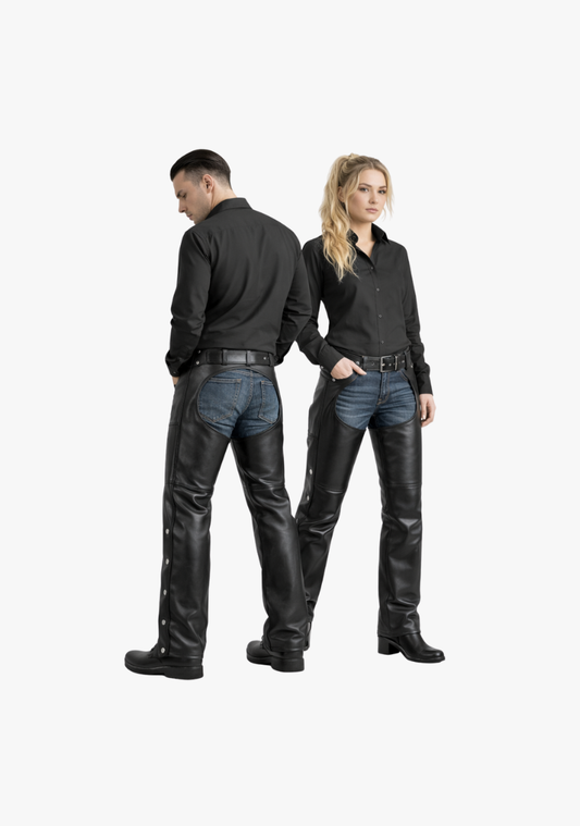 WCL Leather Rally Chaps
