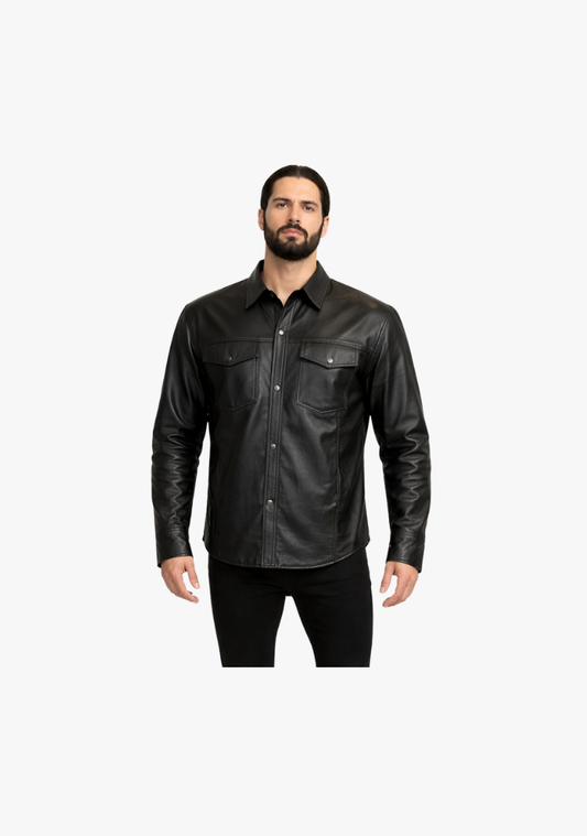 Detour Leather Shirt