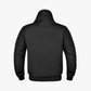 Softshell Cordura Armored Motorcycle Waterproof Hoodie w/t CE Level 1 armor - Black