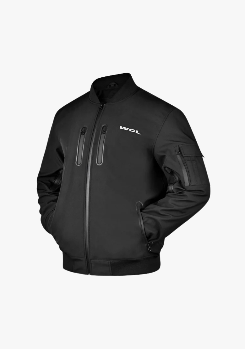Softshell Cordura Armored Motorcycle Waterproof Bomber w/t CE Level 1 armor