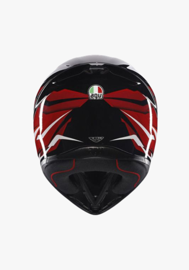 K1 S LION BLACK/RED/WHITE WCL Helmet