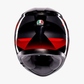 K3 STRIGA BLACK/GREY/RED HELMET WCL Helmet