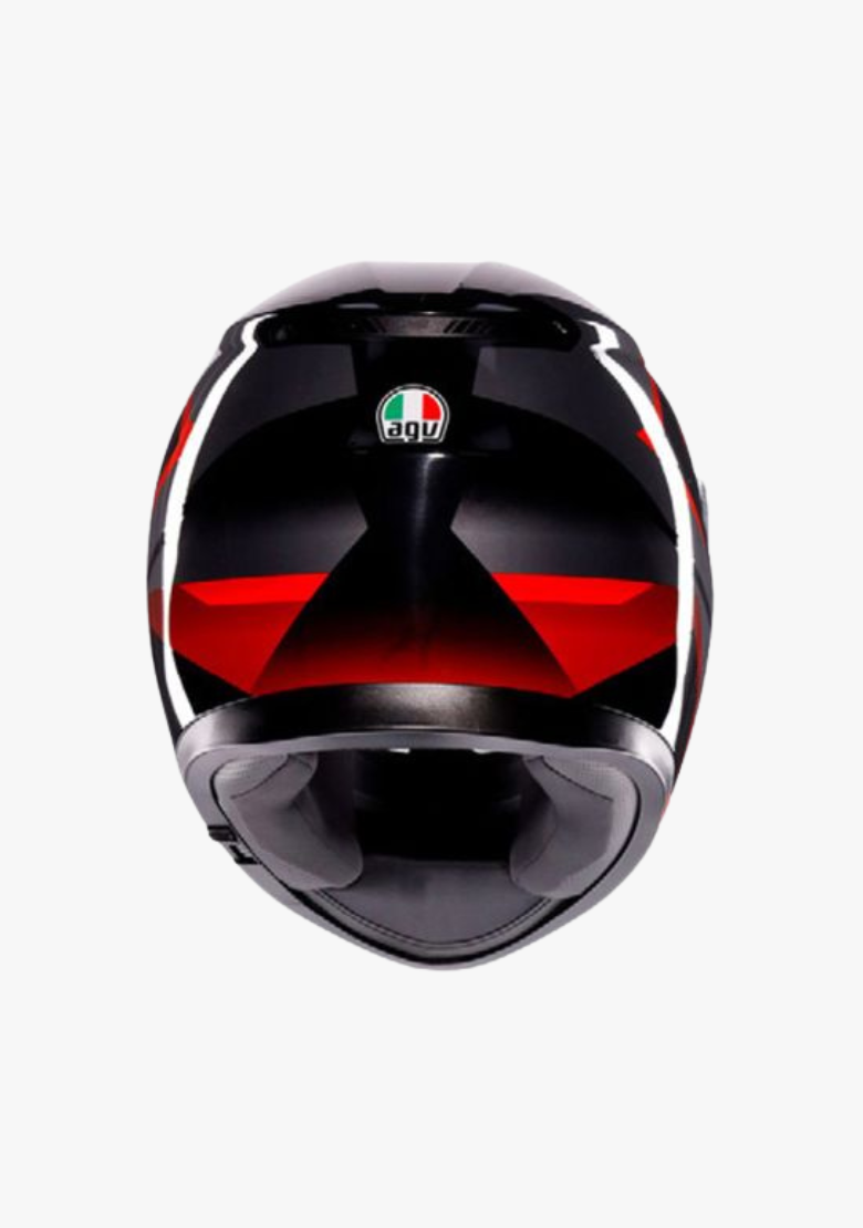 K3 STRIGA BLACK/GREY/RED HELMET WCL Helmet