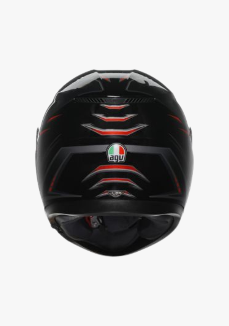 K3 SYTH BLACK/RED HELMET WCL Helmet