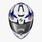 SCORPION EXO-T520 HELMET ZUSE WHITE/BLUE WCL Helmet