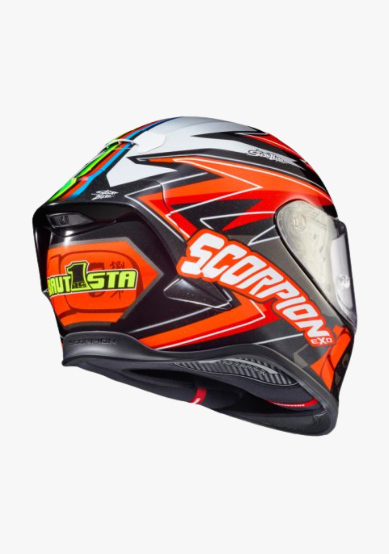 SCORPION EXO-R1 AIR HELMET BAUTISTA RED WCL Helmet