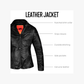 Dressed Fashion Leather Jacket