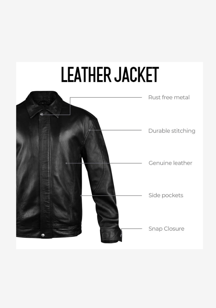 Bomber Fashion Leather Jacket