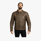 WCL- Chief Jacket Premium Leather with Kidney protection - Distressed Brown