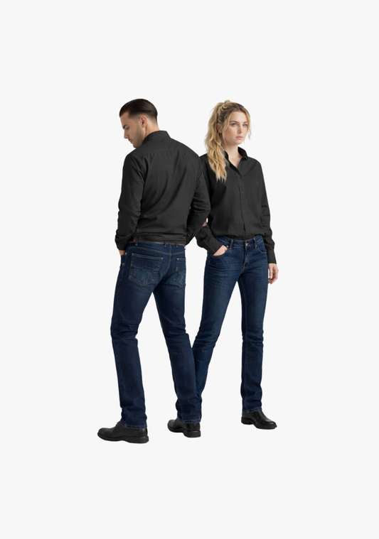 WCL Motorcycle Refinforced Kevlar Riding Jeans - Dark Blue