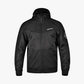 Softshell Cordura Armored Motorcycle Mesh Hoodie w/t CE Level 1 armor - Black