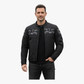 WCL Reflective Skull Textile Motorcycle Jacket