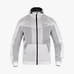 Softshell Cordura Armored Motorcycle Mesh Hoodie w/t CE Level 1 armor - White