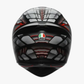 K1 S LYZARD MATT BLACK/GREY/RED WCL Helmet