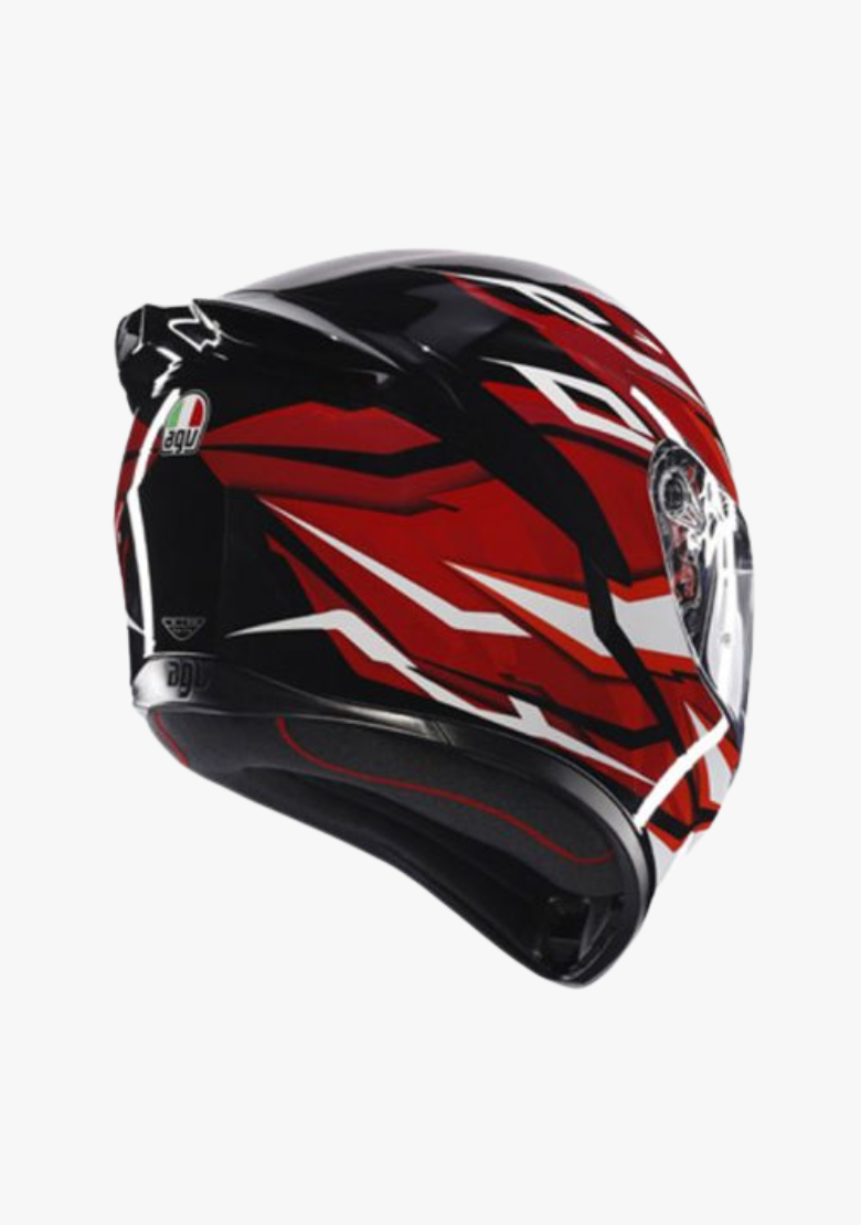 K1 S LION BLACK/RED/WHITE WCL Helmet