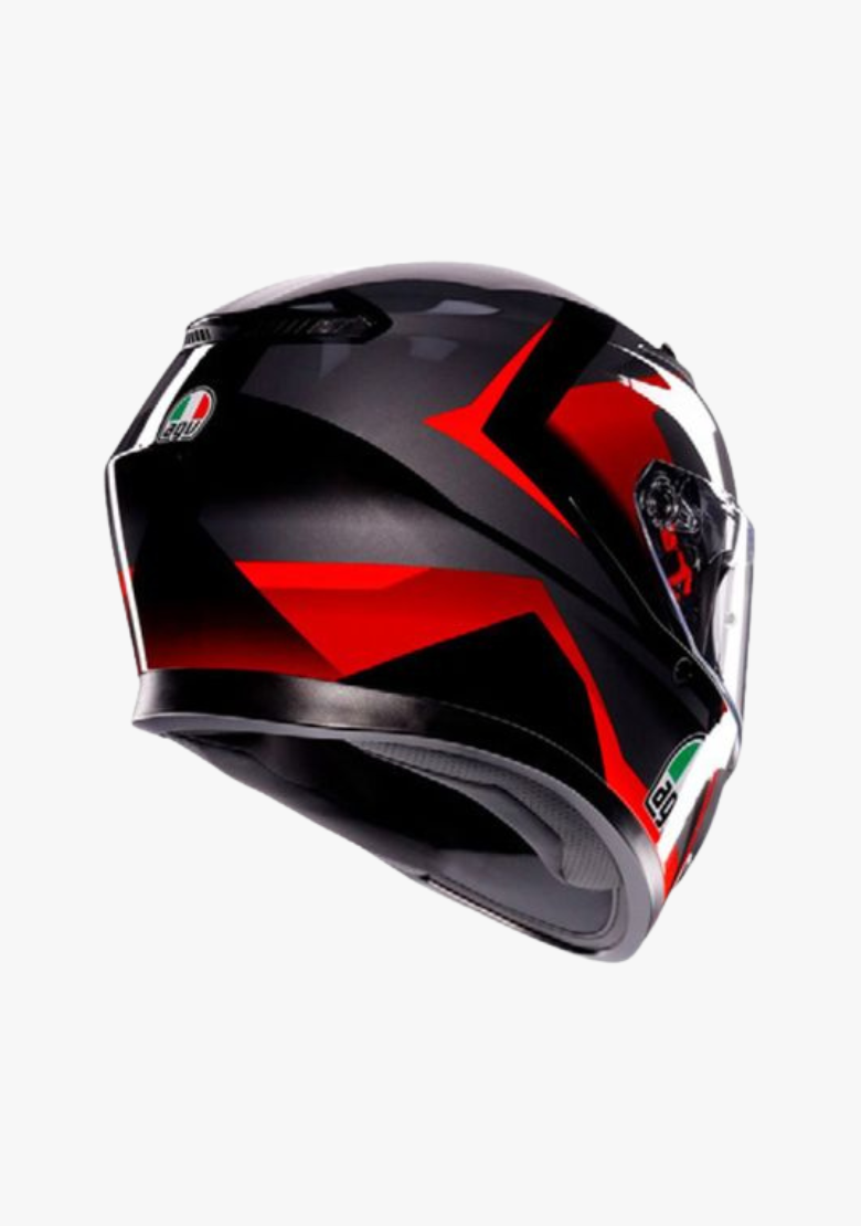 K3 STRIGA BLACK/GREY/RED HELMET WCL Helmet