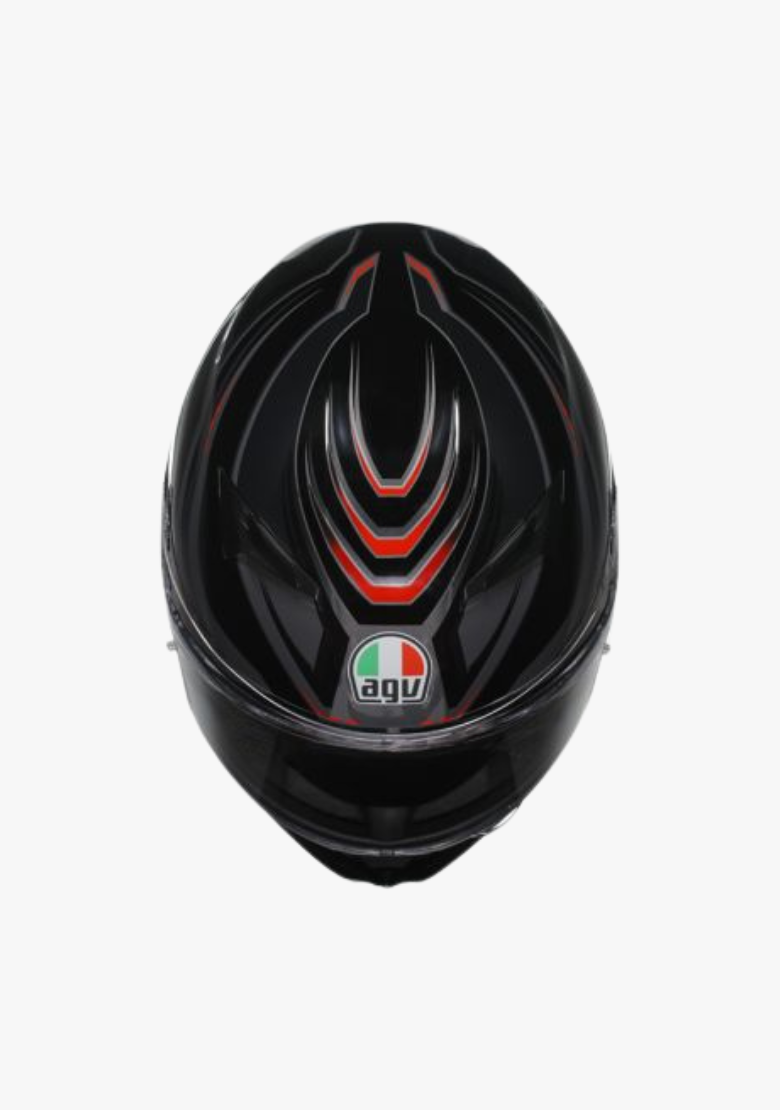 K3 SYTH BLACK/RED HELMET WCL Helmet
