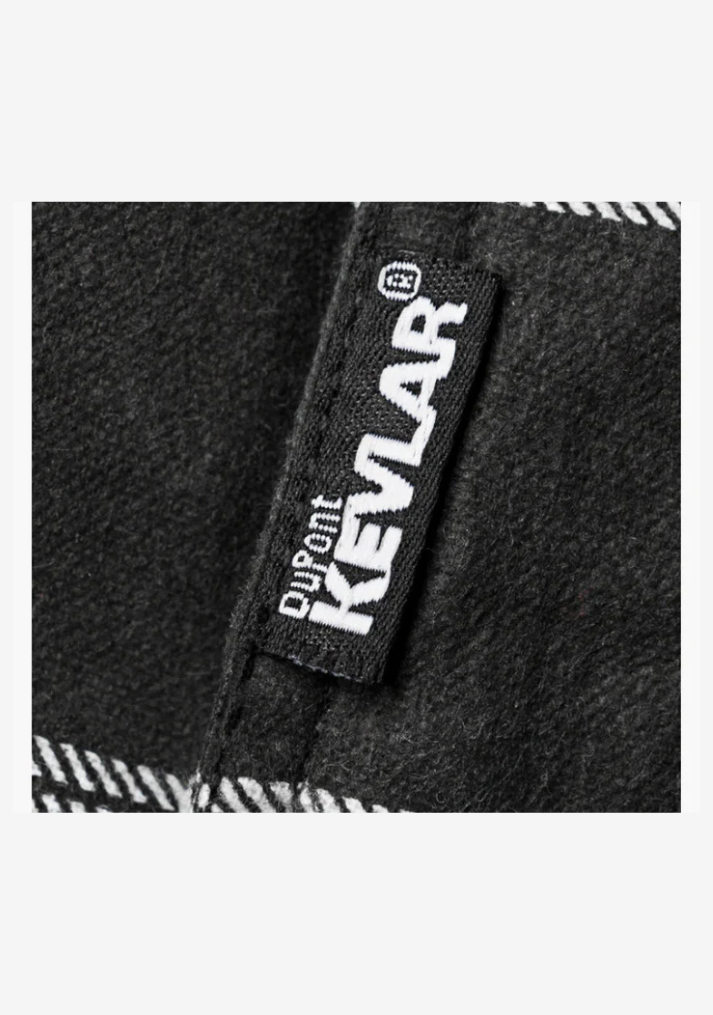 WCL Armoured Kevlar Lined Motorcycle Riding Hoodie w/t CE Level 1 Armor - Charcoal Gray