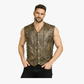 WCL Distressed Brown Ten Pocket Cowhide Leather Vest