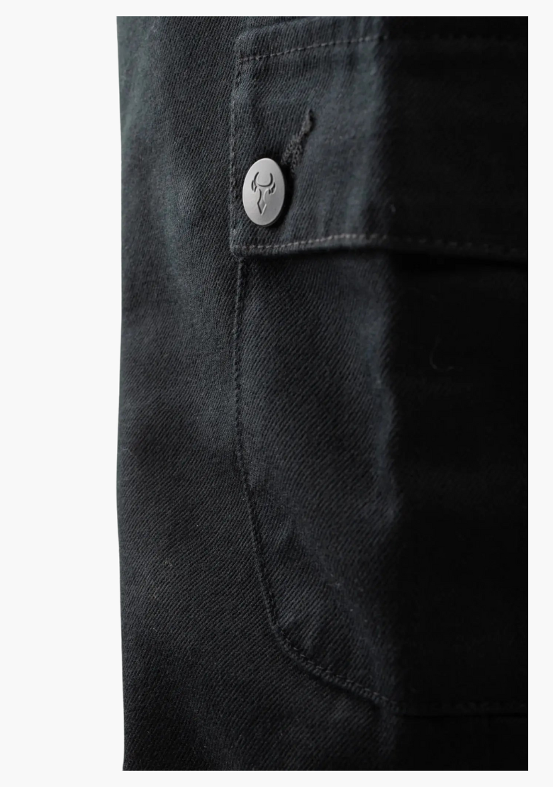 MENS TACTICAL RANGER BLACK EASY KEVLAR LINED RIDING PANTS - Bull-it X ...
