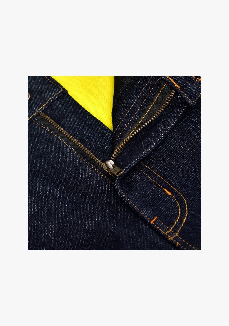 WCL Motorcycle Refinforced Kevlar Riding Jeans - Dark Blue