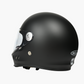 WCL 788 Full Face Motorcycle Helmet -  Quick Release Buckle, DOT Approved - Mattblack