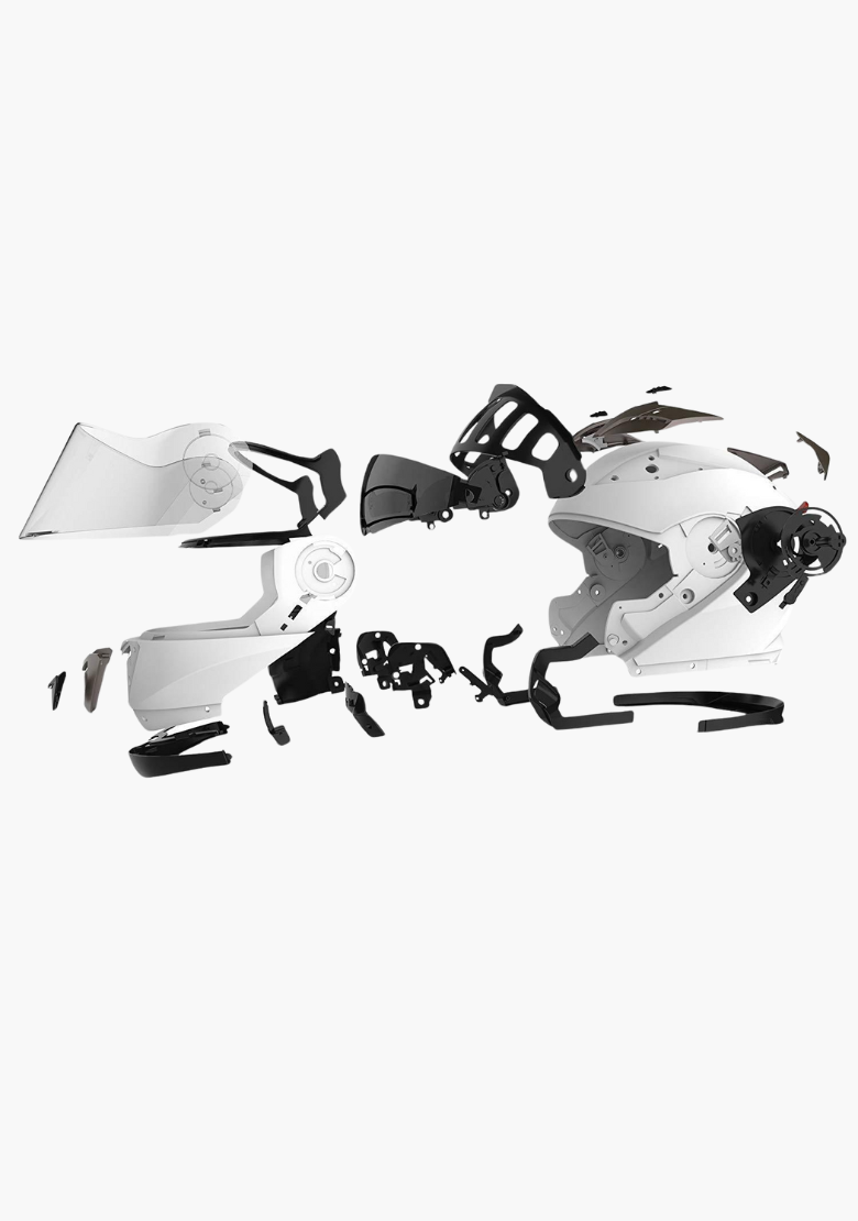 Full Face Matte Black Motorcycle Helmet