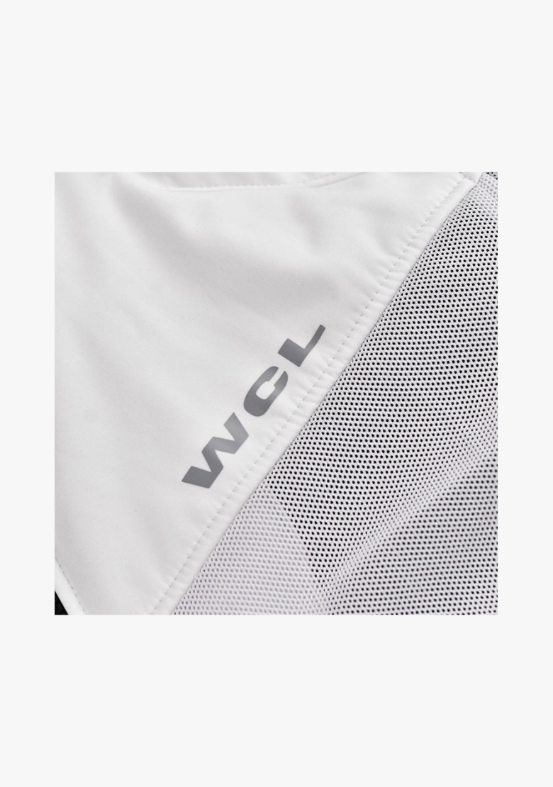 Softshell Cordura Armored Motorcycle Mesh Hoodie w/t CE Level 1 armor - White