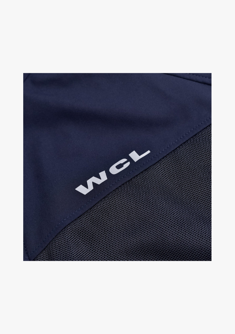 Softshell Cordura Armored Motorcycle Mesh Hoodie w/t CE Level 1 armor - Blue