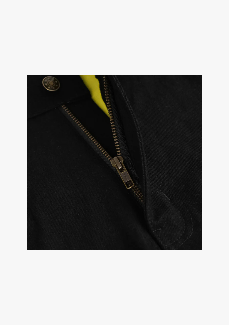 WCL Motorcycle Refinforced Kevlar Riding Jeans - Black