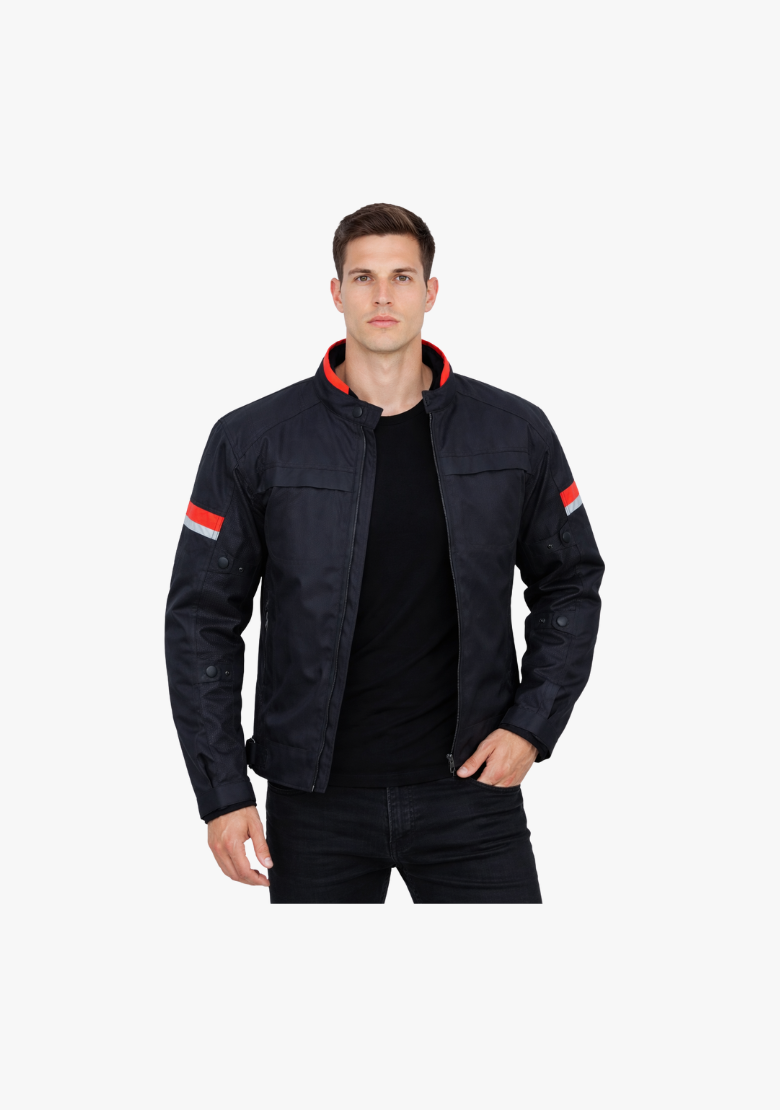 WCL Red Mesh Raider Air Collection Armoured Jacket