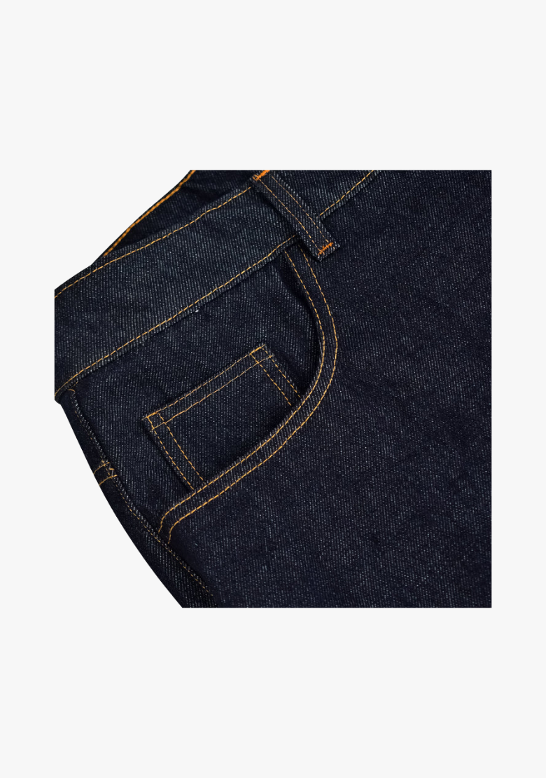 WCL Motorcycle Refinforced Kevlar Riding Jeans - Dark Blue