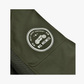 Softshell Cordura Armored Motorcycle Mesh Hoodie w/t CE Level 1 armor - Green