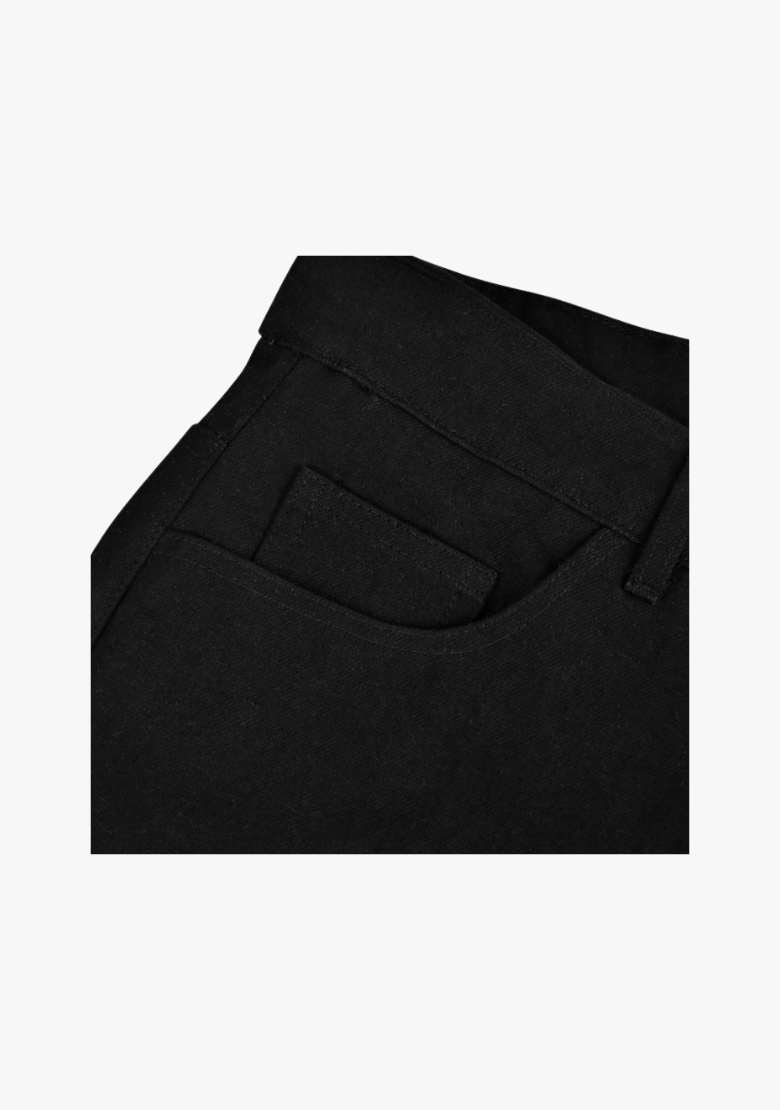 WCL Motorcycle Refinforced Kevlar Riding Jeans - Black