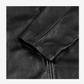 Straight Classic Fashion Leather Jacket with Collar