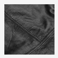 Straight Fashion Leather Jacket with Removable Liner