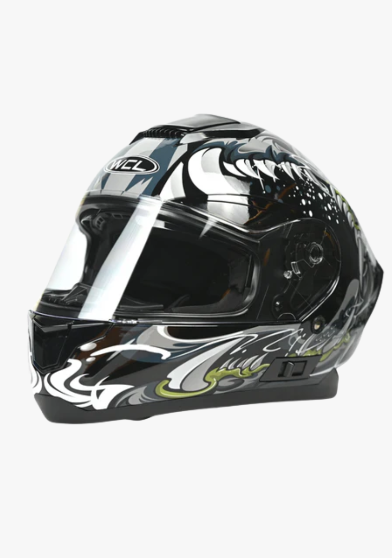 black and grey motorcycle helmet Full Face – DOT Riding Helmet XS Casco Ls2 320 Stream Color:Plain White Ideal for street bike blue - carbon steel