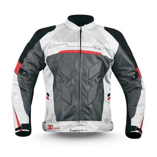 WCL Air Collection Armoured Textile Jacket - White wclapparel